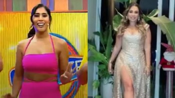 Melissa Paredes criticó el vestido