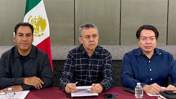 Gobernador de Chiapas advierte que reunión con la Sección 7 de la CNTE será de “mucho beneficio”. (Foto: X/@mario_delgado)