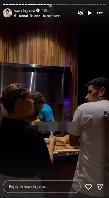 Martín Migueles junto a la