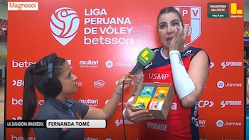 Fernanda Tomé jugó lesionada las semifinales ante Universitario y reveló su sacrificio: “Quería estar sí o sí”