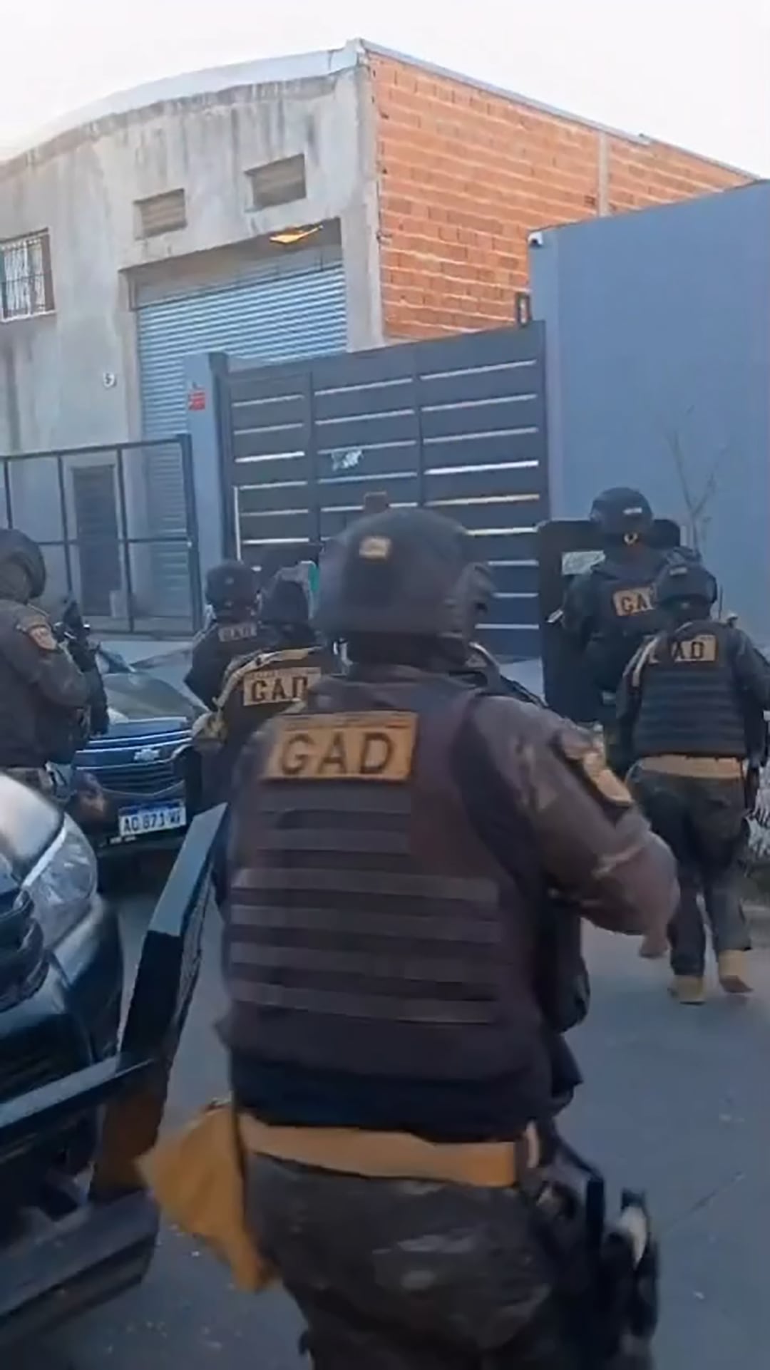 El allanamiento se produjo este lunes