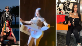 Yailín rompió cartel con fotos