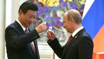 Xi Jinping y Vladimir Putin