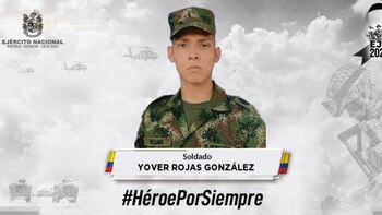 Identifican al soldado que murió