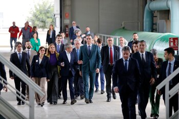 Pedro Sánchez, presidente del Gobierno,