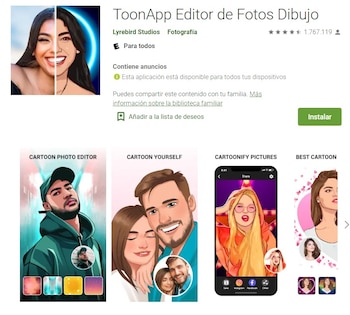 ToonApp integra varias herramientas de