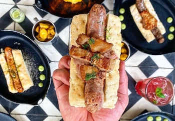 El mejor perro caliente de