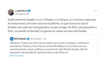 El economista Luigi Parra cuestionó