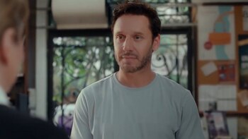 Benjamín durante el video de