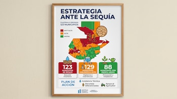 Guatemala enfrenta la sequía con una estrategia que prioriza los 123 municipios en mayor riesgo hídrico