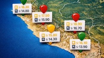 Precio del GNV, GLP, Diésel y gasolina en Perú para hoy, sábado 25 de julio de 2026