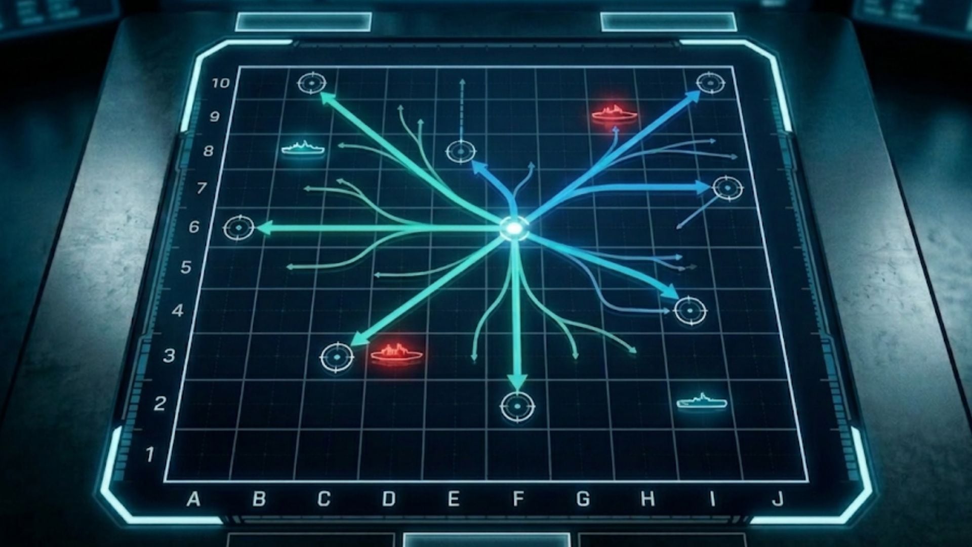 La inferencia de Monte Carlo permitió que los modelos de inteligencia artificial eligieran preguntas más informativas sobre la posición de los barcos (Imagen Ilustrativa Infobae)