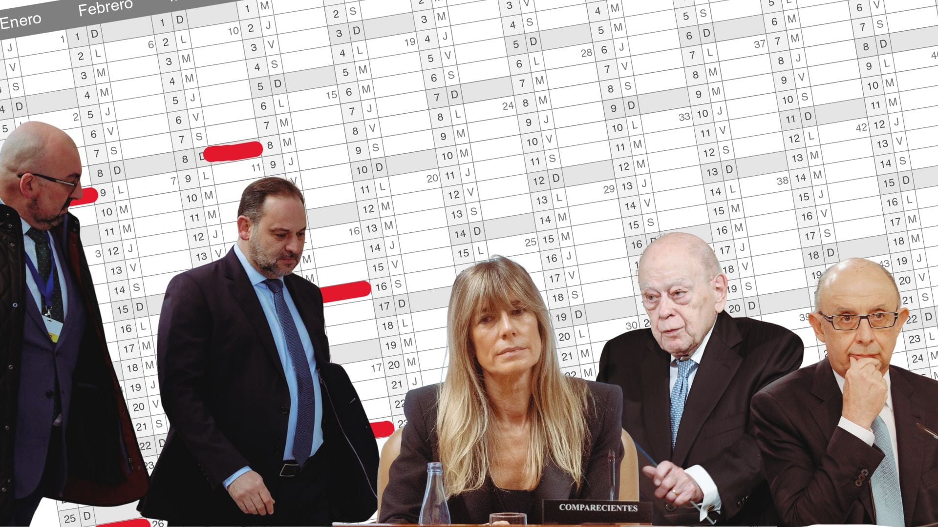 El calendario judicial de 2026: el primer juicio por el caso Koldo, el final a la vista de la causa contra Begoña Gómez o los primeros pasos del caso Montoro