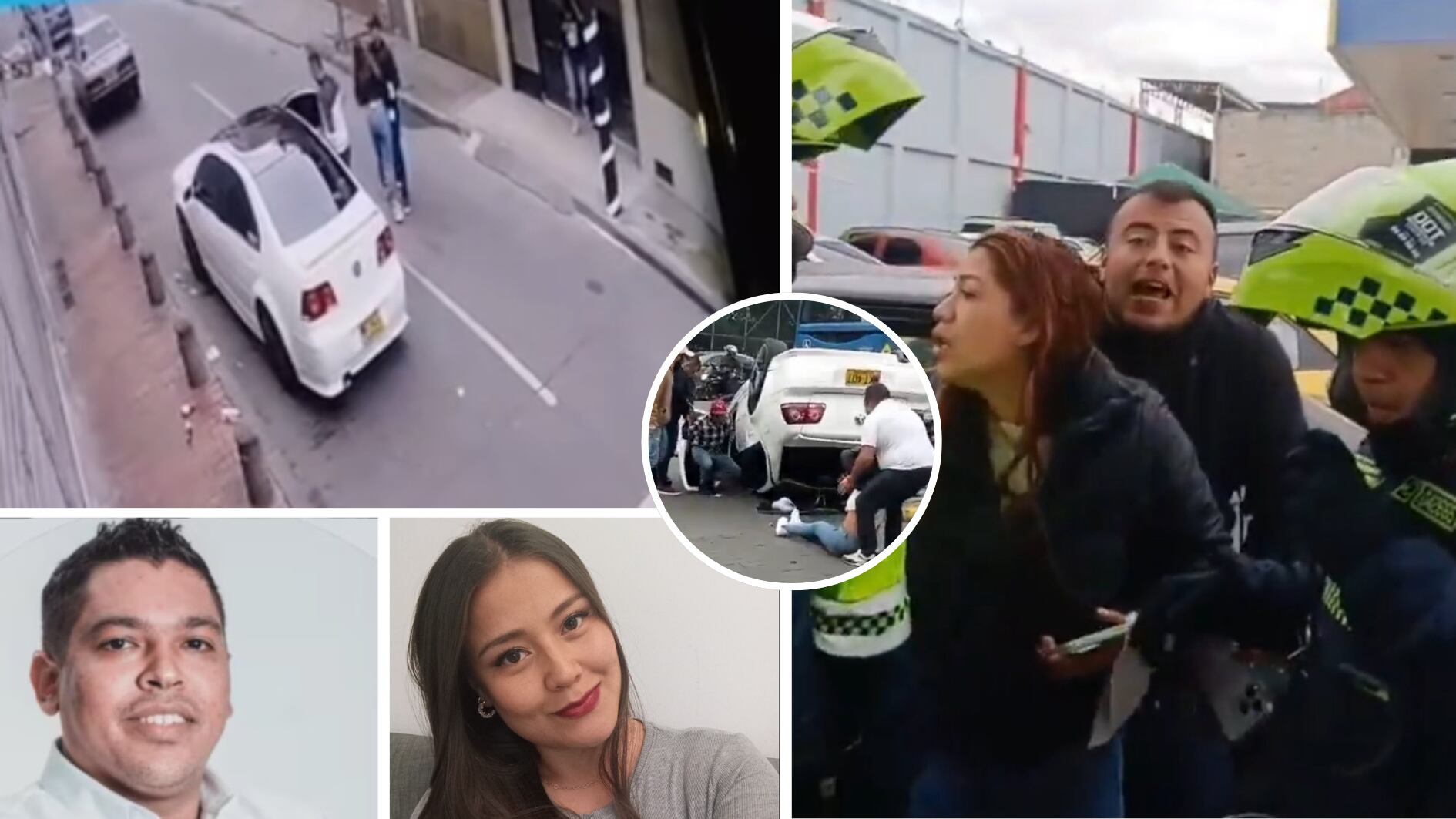 El siniestro vial cobró la vida de los ciudadanos Carlos Mario Cavadía Sierra y Viviana Marcela Suárez Isaza, una pareja que se dirigía en motocicleta rumbo a su lugar de trabajo fuera de Bogotá - crédito @pasa_enbogota/IG | Redes sociales | Facebook / LinkedIn