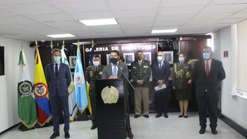 Autoridades colombianas y organizaciones internacionales