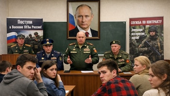El Kremlin intensifica la presión sobre los estudiantes universitarios para el reclutamiento militar