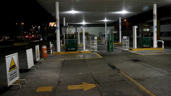 Ils ont démantelé la station-service