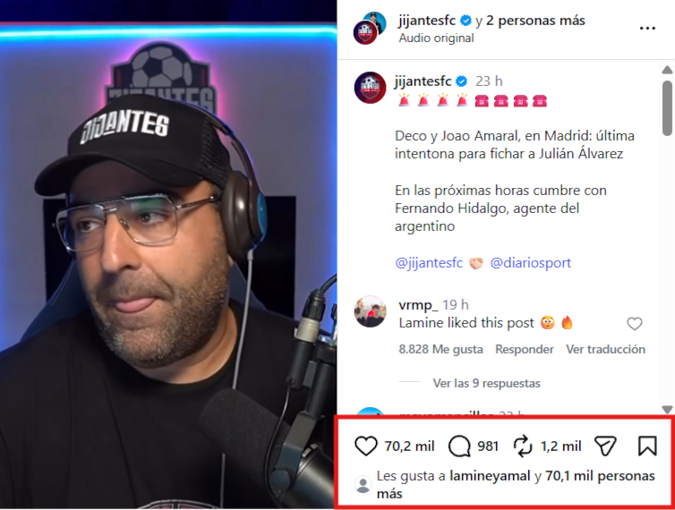 Lamine Yamal le dejó su
