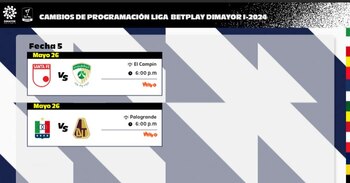 Cambio de horarios en la