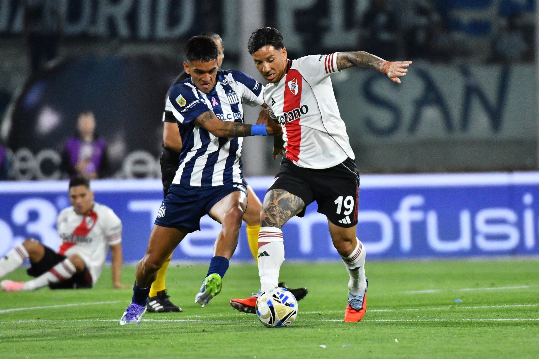 River se impone de manera parcial gracias al gol de Gonzalo Montiel (@RiverPlate)