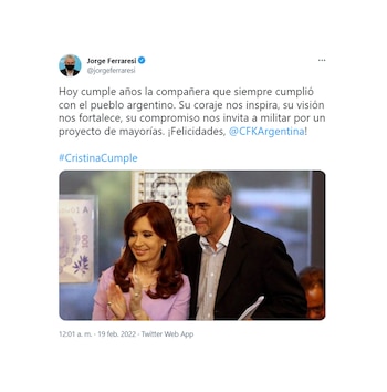 Tuit del ministro de Habitat,