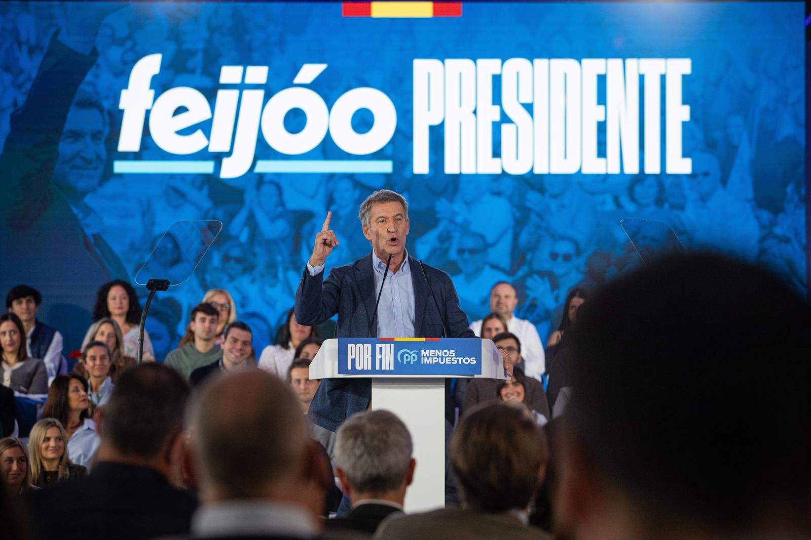 Feijoo reivindica el modelo gallego frente a Sánchez: "Llevo toda mi vida preparándome para ser presidente"