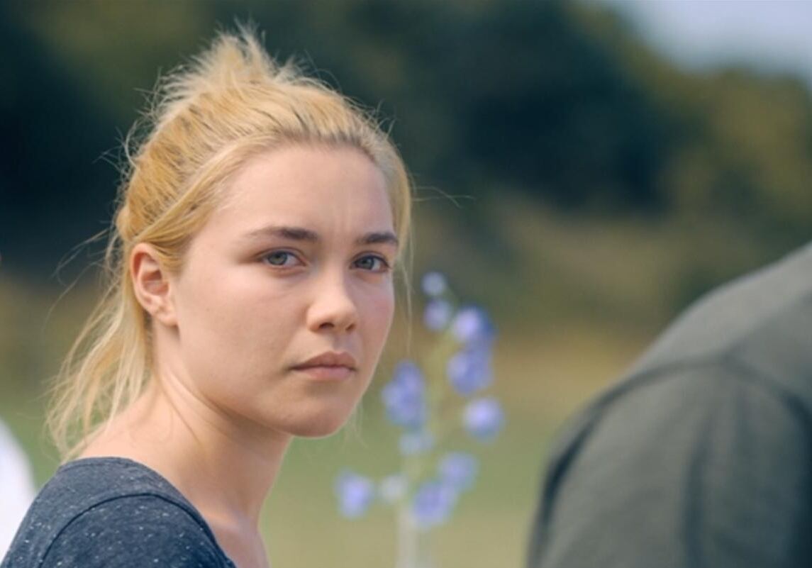 El amor como punto clave en la vida de Florence Pugh (Créditos: escena de Midsommar)