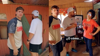 La conmovedora visita de Gaspi e Ibai Llanos a un joven streamer peruano en un cerro de Ventanilla