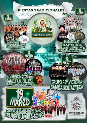 Cartel de las fiestas patronales