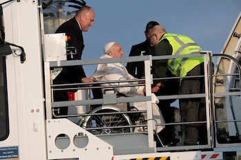 Previo a su partida, el