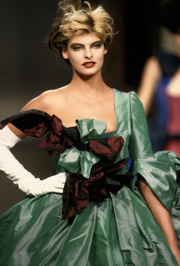 La supermodelo Linda Evangelista
(Photo