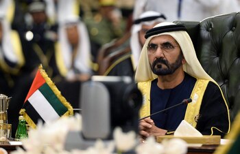 El emir de Dubai, Mohamed