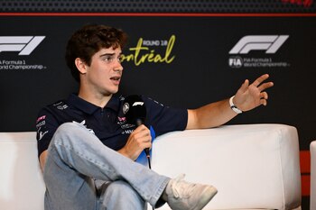 Franco Colapinto habló en la