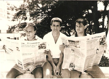 El grupo nacido en Santa