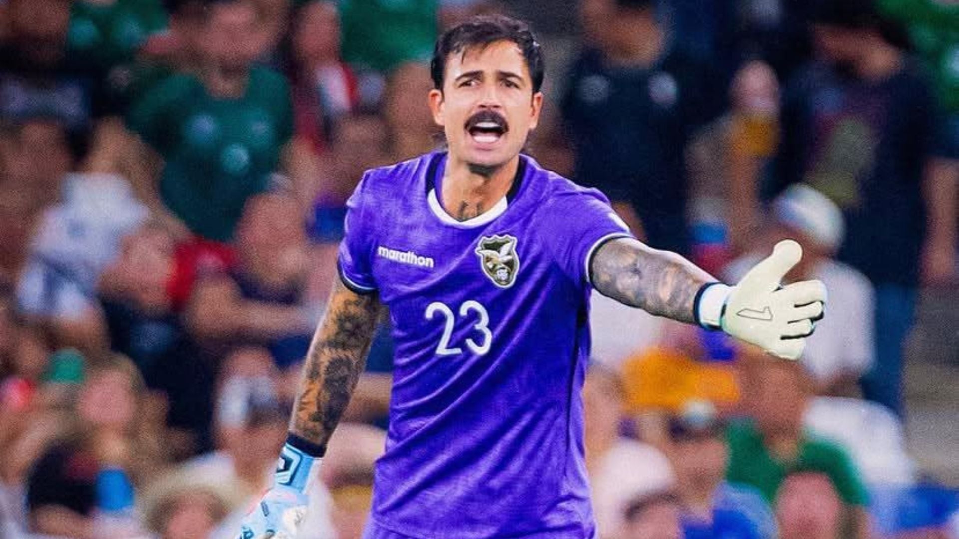 Guillermo Viscarra ofreció un rendimiento sobresaliente con Bolivia en el repechaje al Mundial 2026. - Crédito: FIFA