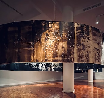 Detalle de "Amazogramas", de Roberto