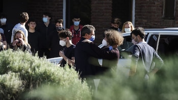 El velatorio de Mario Meoni