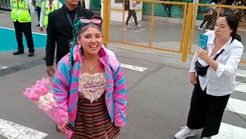 Milena Warthon ya se encuentra