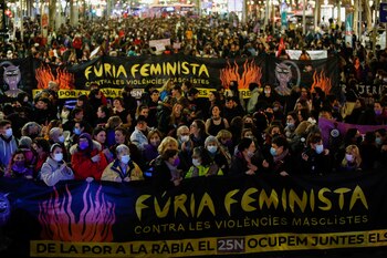 Miles de manifestantes participaron de