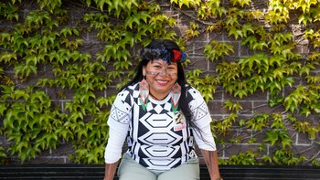 Una mujer indígena amazónica ganó