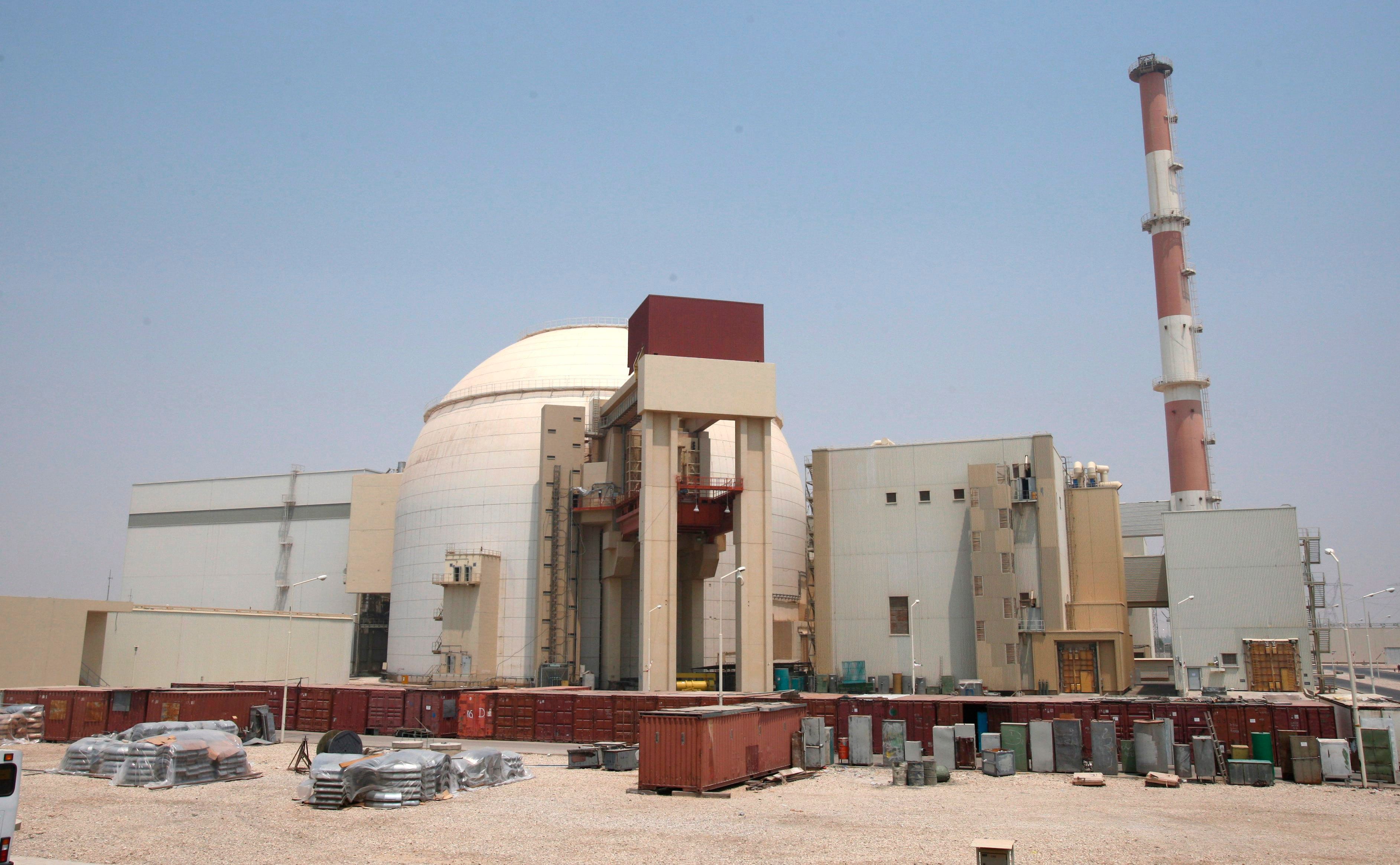 Fotografía de archivo de la central nuclear de Bushehr (Irán) (EFE/Abedin Taherkenareh)