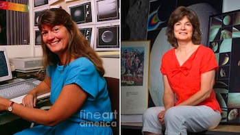 Las astrónomas Candy Hansen y