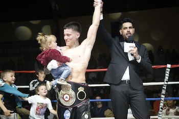 Joaquín Faccio, Campeão Mundial (Município de Maldonado)