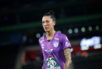 Jennifer Hermoso en un partido