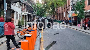 El tránsito fue cortado