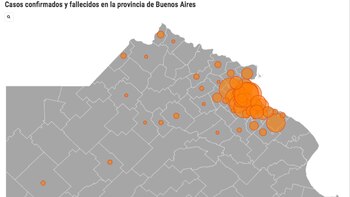 Coronavirus en Argentina: las zonas