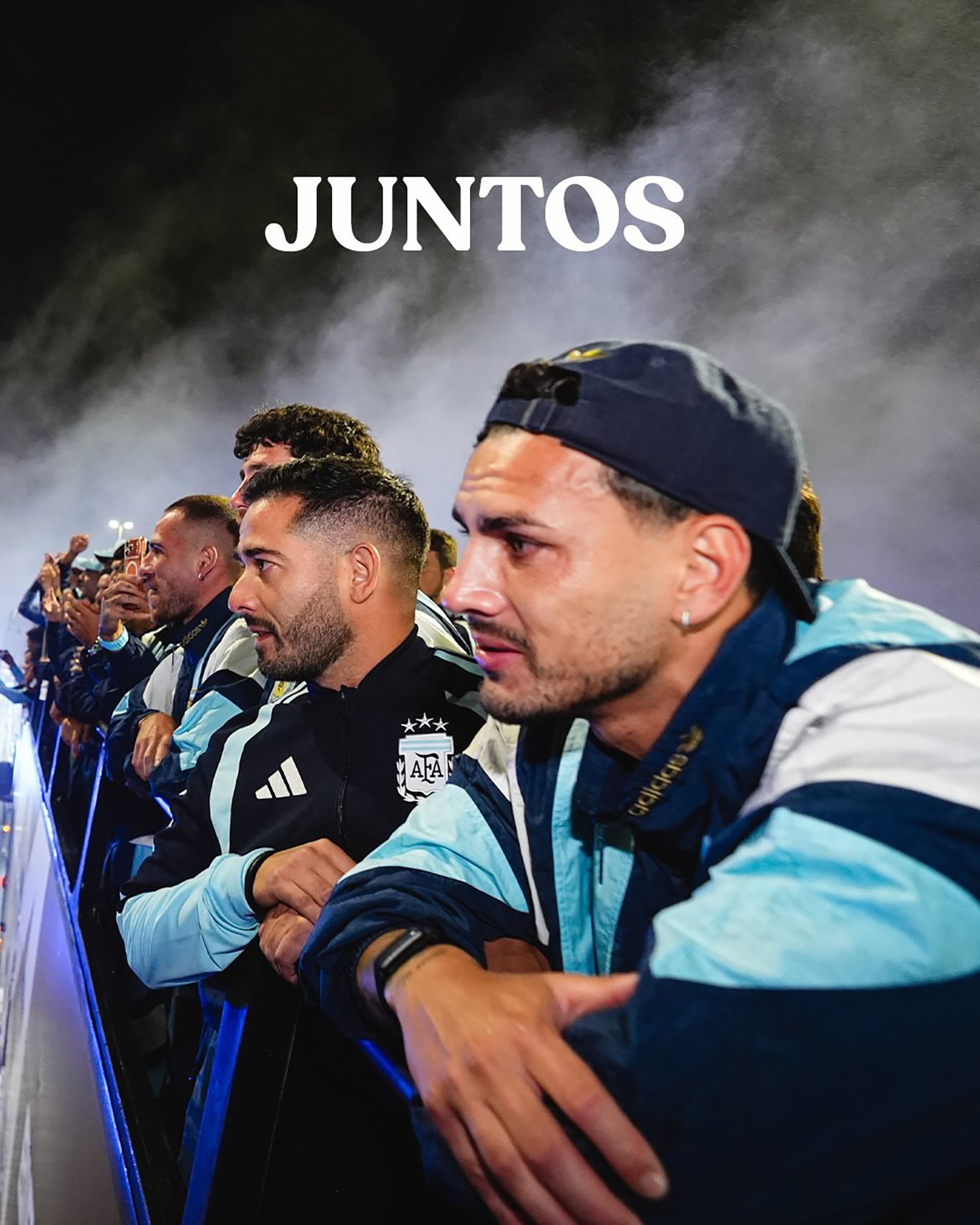 La emoción de Leandro Paredes (@tatografias)