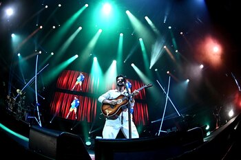 Imagen de archivo del cantante