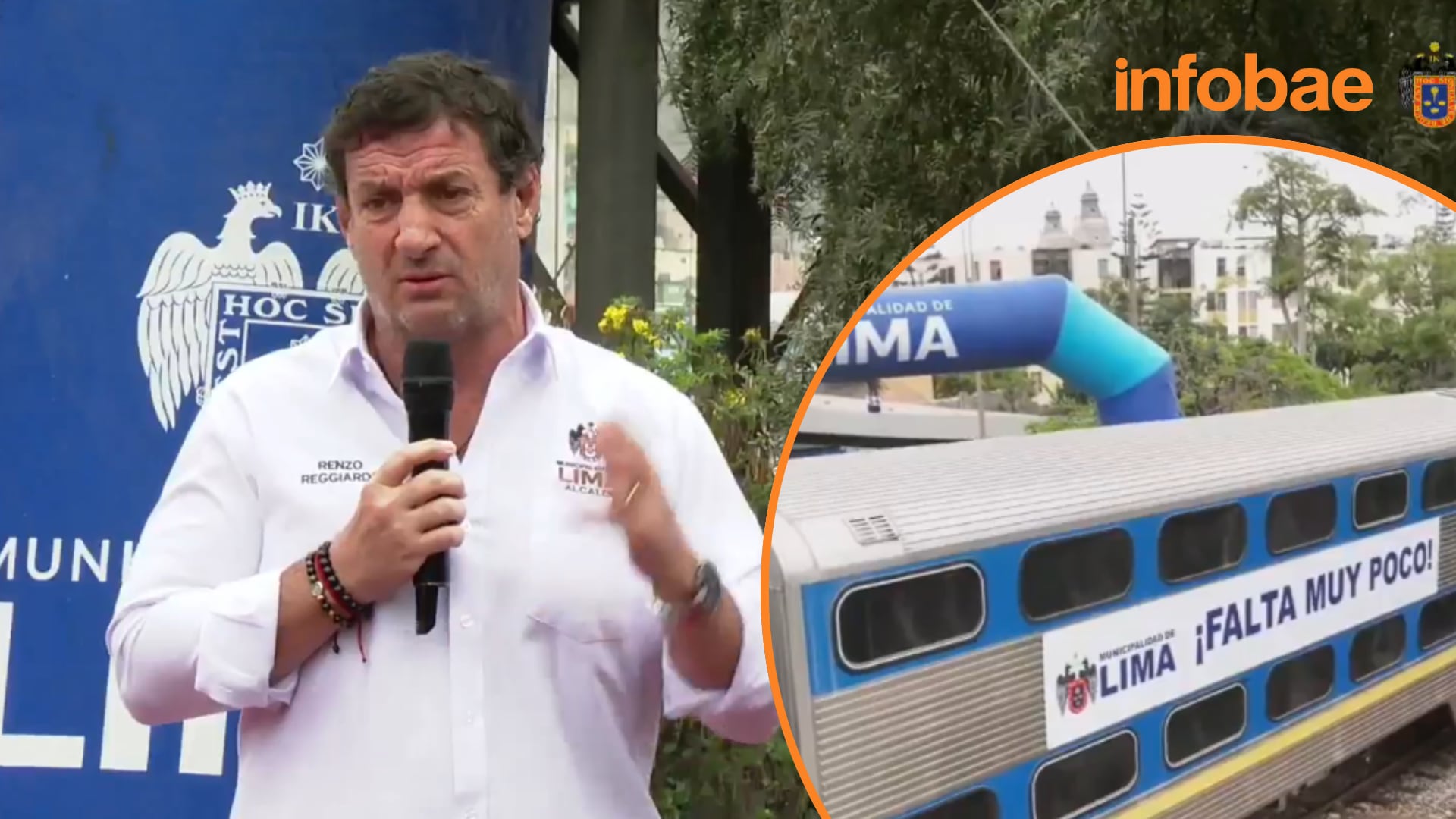 “Cada quien tiene derecho a opinar”: Reggiardo minimiza cuestionamientos sobre uso político del Tren Lima–Chosica