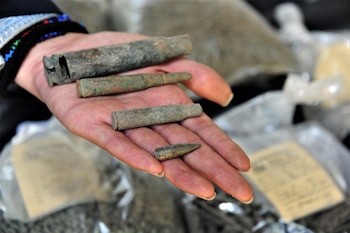 Los restos fueron descubiertos cerca